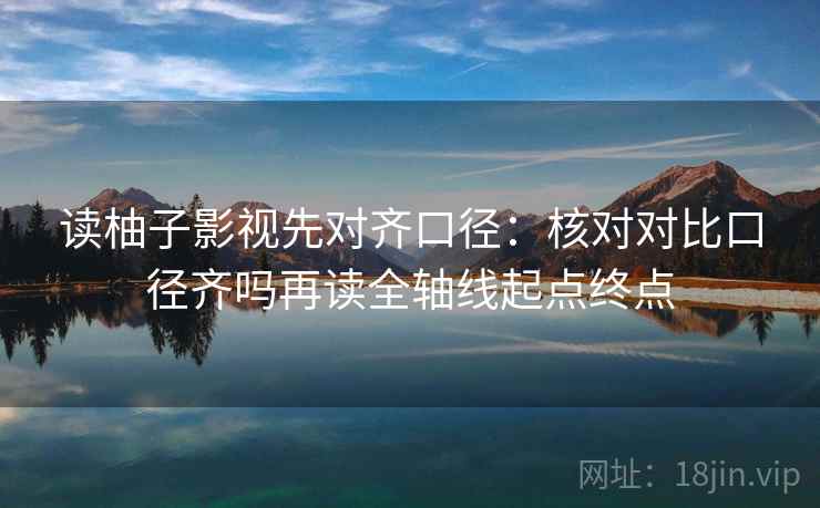 读柚子影视先对齐口径：核对对比口径齐吗再读全轴线起点终点  第2张