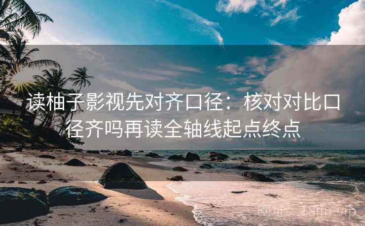 读柚子影视先对齐口径：核对对比口径齐吗再读全轴线起点终点